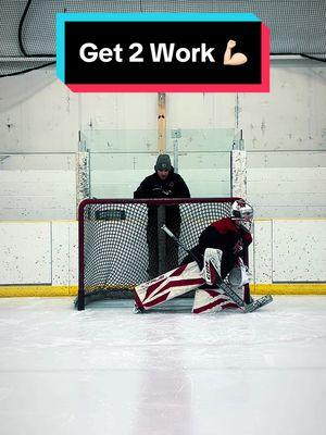 Get 2 Work 💪🏻 #hockey #icehockey #hockeygoalie #hockeyplayer #hockeycoach #goaliecoach #NHL #krisrenfrow #hockeytraining #goalietraining #hockeygym #goaliegym #hockeymom #goaliemom #hockeydad #goaliedad #hockeydrill #goaliedrill #padbudder #blackandmetalfitness 