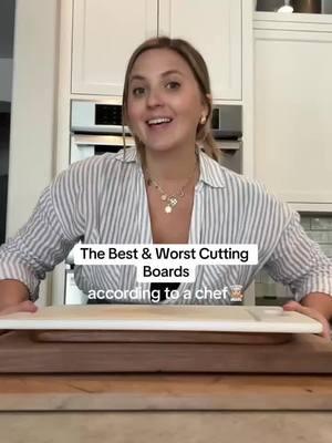 Replying to @user1178694006978 The BEST & WORST Cutting Boards✨ With so many cutting board options out there, I’m here to let you know which ones you should invest in. Longevity and functionality are always at the top of my list when I’m buying a new one. These also make a great gift for anyone who’s a bit difficult to shop for😉 All my fav cutting boards are linked in my LTK (komi.io) in my bio! Comment what kitchen items you want to see next in this series👀 #kitchentips #kitchenware #kitchenware #giftideas #cheftalk #KitchenHacks #creatorsearchinsights 