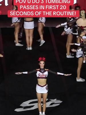 A tumbling QUEEN!! #cheer #cheertok #allstarcheer #superiiorcheer #cheerleading #cheerleader #cababs #tumbling #tumbler #cheerstunts 