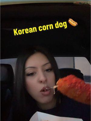 Everytime i see #cruncheesekoreanhotdog  i get hungry lol so heres me scratching a long awaited itch lol ☝🏽😫😝 #muckbang #koreanhotdog  #corndog #vegas #Foodie 