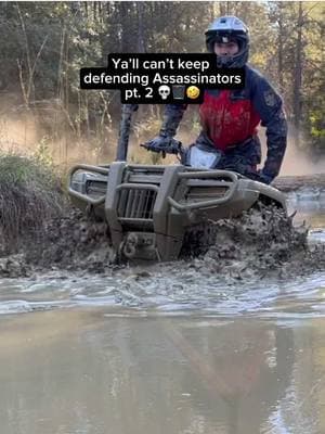 Y’all can’t keep defending Assassinators pt. 2 💀🗑️🤣 YouTube video: "Rubicon & Renegade Hole for Hole at TOWER TRAX ATV" #canam #mudding #mudriding #assassinators #hondarubicon #4wheeler #atv #fourwheeler #xmr #canamrenegade 