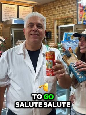 Anthony is 100% Italian and some chicken cutlets to go 🤌🏽 @Mambo Italiano NJ #pastastraws #pastalife #SmallBusiness #italians #deli #italiancheck 