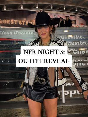 NFR NIGHT 3: the vibe is ‘outlaw’ #nfr #nfrfashion #westernfashion #westernstyle 