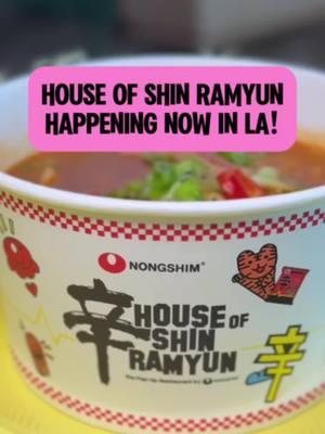 There is an amazing Pop-Up happening in Koreatown now until December 30th from @nongshimusa called the House of Shin Ramyun! It features a bunch of amazing dishes featuring these amazing Shin Products! And if you have a chance make sure you try the Toomba which is filled with cheesy goodness! #nongshimpartner #lafoodie #lafood #laeats #houseofshinramyun #shinramyun #shin #toomba #nongshim #nongshimpopup #shinramen @Nongshim USA 