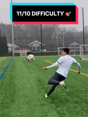 11/10 Difficulty 🎯 Which touch was the best?? #football #footy #soccertraining #satisfying 