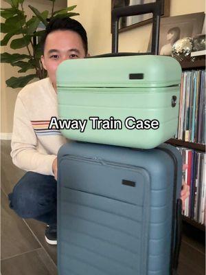 I’m obsessed. Is this the best @away product yet? #awaytravel #awaypartner #luggage #traincase #awayluggage 