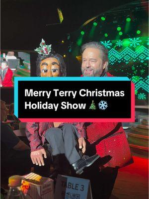 Our Vegas Holiday Must Do’s continues ✨ you dont want to miss @TERRY FATOR’s Merry Terry Christmas. Its great for family’s or a cozy date night! Add on Top of World for an amazing dinner! #thingstodoinvegas #vegaschristmas #vegastiktok 