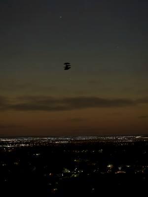 An unidentified drone is spotted flying at low altitude somewhere over New Jersey #drone #uap #ufo #newjersey #jersey  This video was created digitally.