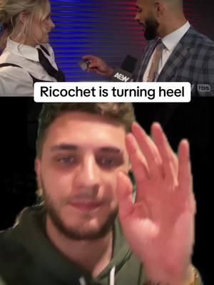 Ricochet is turning heel #ricochet #aew #aewdynamite #hurtsyndicate #bobbylashley #brodyking 