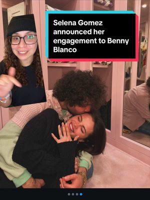 Selena Gomez announced her engagement to Benny Blanco #selenagomez #bennyblanco #selena #selenagomezfan #selenator #selenators #benny #bennyblancoandselena #selenagomezandbennyblanco @Selena Gomez 