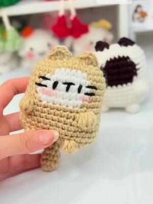 A different cat.（1）#crochet #crochettutorial #crochecat #cat #pendant #lovely #DidYouKnow #tiktokhumanitiescampaign #🐱 