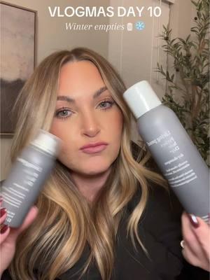 Vlogmas Day 10 - ask and you shall receive! A special Christmas Edition of Lauren’s Empties! Stand out favorites: @K18 Hair  @amika  @Living Proof, Inc.  @Bumble and bumble.  @NIVEA  @Coco and Eve  @Loving Tan  @e.l.f. Cosmetics  @NYX Professional Makeup  @Paula’s Choice  @ELEMIS  @TULA skincare  @tarte cosmetics  @Maybelline NY  @loréal paris usa  #projectpan #emptiesskincare #emptiesreview #empties #decemberempties #productempties #myfavoriteproducts #decluttering 