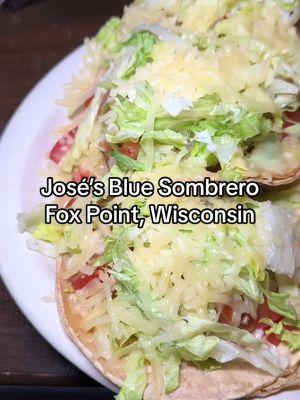 José’s Blue Sombrero: $17.50 Service: 8.8/10 Food: 8.6/10 Price: 8.6/10 ⭐️Overall: 8.7/10 #josesbluesombrero #foxpoint #milwaukeesuburbs #milwaukeefoodie #milwaukeeeats #milwaukeefood #milwaukee 