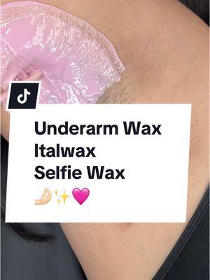 Pink Wax 🤤💕 #lasvegasesthetician #italwax #italwaxselfie #underarmwax #wax  #vegaswaxer 