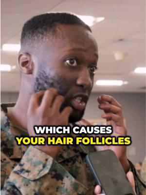 Can you join the military with a beard? 🤔 #military #marines #army #navy #airforce 