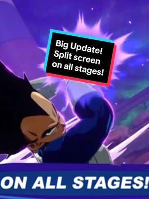 Free update with split screen mode for all stages is now available! #DBSZ #dragonball #sparkingzero #dragonballsparkingzero