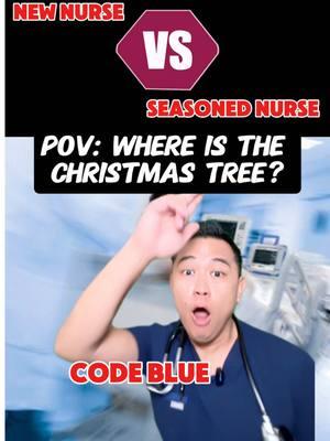 Imagine looking for a Christmas tree during CODE and you are given 🎄hmmm… #nurse #nurselife #nursehumor #nursememes #nurses #nurseonduty #nursejokes #nurseswag #nursesofinstagram #nursesrock #futurenurses #studentnurse #registerednurse #hospital #hospitallife #hospitalplaylist #greysanatomy #christmasmemes 