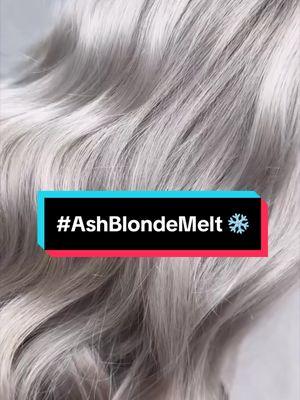 Wella Educator @juhani.wella's (on Instagram) masterpiece is serving up those silvery #ashblonde vibes 😍 ✨ Don't forget to ask your stylist about #ColorTouchMelt 👀 #wella #wellahair #hairtok #hairoftiktok #blonde #blondemelt #silverhair