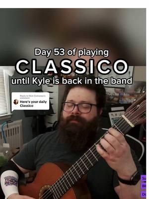 Replying to @Nick Cutroneo Day 53 of playing Classico until Kyle is back in the band Song: Classico by Tenacious D Arranged and performed on Classical Guitar by Nick Cutroneo Classico Announcement Here -  @Nick Cutroneo  #guitartok  #classicalcover  #classicalguitar  #classicalmusic  #classicalguitarist  #fingerstyleguitar  #fingerstyleguitarist  #fingerstylecover  #acousticguitar  #acousticguitarist  #acousticcovers #guitarmeme #guitarmemesdaily  #meme  #memestiktok  #memesong  #jackblack  #kylegass  #tenaciousd  #thepickofdestiny  #classico  #fyp  #xyzbca  #twitch  #twitchmusic  #twitchstreamer  #musicstreamer  #nickcutroneo  #guitarshreda  #tiktoklive  #livestreaming  #TikTokLegendNickCutroneo  #challenge  #duetme  #TenaciousNick  #tiktoklivespotlight