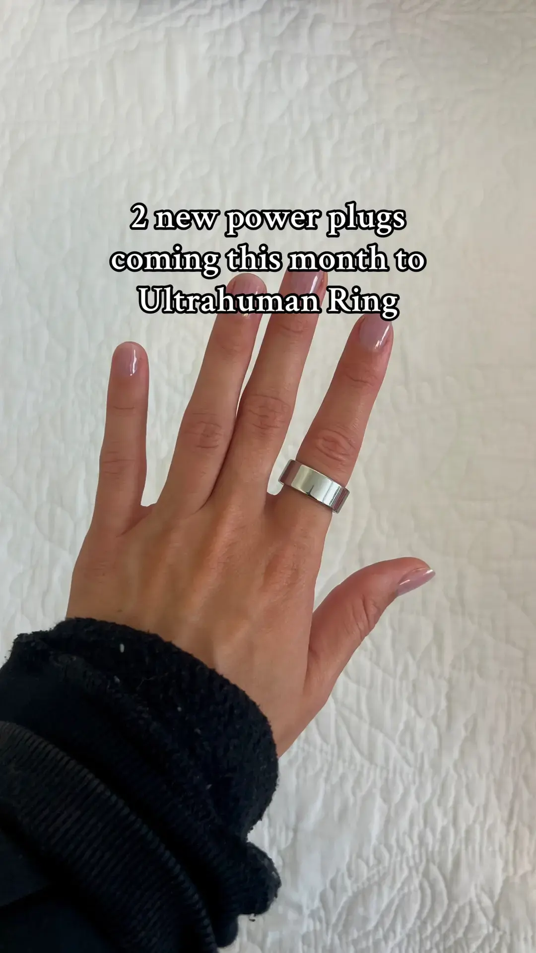 The powerplugs keep getting better and better ✈️⏰ this is perfect if you have money to spend in your HSA/FSA!! use UHSHELBY10 at checkout to save!! @Ultrahuman #ultrahuman #ultrahumanreview #ultrahumanring #ultrahumanringair #smartring 