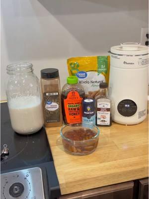 Homemade Almond Milk, My Favorite #milkmaker #almondmilk #homemade 