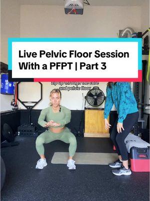 Part 3 of my live session with a #pelvicfloorphysicaltherapist 🫶🏻 You can work with Dr. Aimee, too! Click the link in my bio and book your free consultation call today 💖 #pelvicfloorexercises #pelvicfloorpt #pelvicfloorphysicaltherapy #postpartumbody #postpartumrecovery #postpartumjourney #morewithfittestcore 