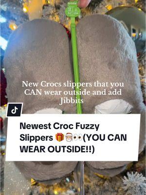 Crocs did it again with slippers you CAN wear outside!!!Grab these quick before theyre gone! 😍🎁🎅🏼 #crocs #newcrocs #ifyouaintcrocinyouaintrockin #crocslippers #crocsslippers #musthave #shoes #crocsgang #crocs4life #giftguide #holidayhaul #tiktokshopholidayhaul #tiktokcreatorpicks #giftideasforher #comfycrocs #comfyshoes #fashioncreator #fashioncontent #newyearnewaura #sale #deal #crocsquad #ttsdelightNOW #fuzzycrocs #furrycrocs #slippers #clogs #fashion #shoeschallenge #unfurgettablecrocs #outsideslippers #momcreator #oootd #momcontentcreator #MomsofTikTok #momsoftiktokonly #christmasgift #giftsformom #giftideas #comfygifts @Crocs 