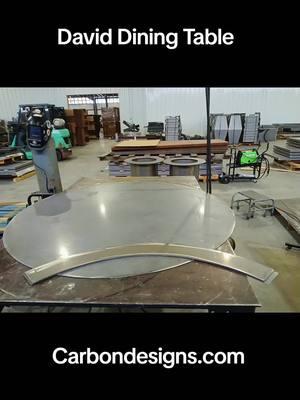 David Dining Table #furniture #table #daviddiningtable #weldingstudent #weldingschool #weldingclass #migwelding #tigwelding #gmaw #savedbywelding #fabrication #Fabweldingprogram #fabwelder 