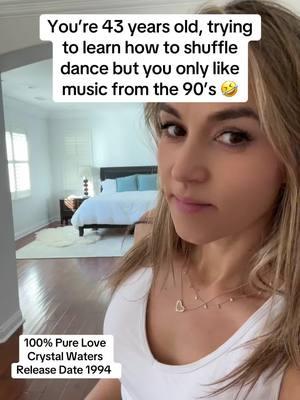 It really was the best music! 🎵🎶🤷‍♀️ #shuffle #shuffledance #nostalgia #90s #90skids #90sthrowback #shuffletutorial #shufflepractice #shufflepracticing #shufflegirl #shuffledancer #shuffling #shufflemusic #shuffling #shufflechallenge #shufflecombo  #thisis43 #40andfabulous #over40club #over40mom #ageisjustanumber #40yearsyoung #fitmom #fitnessmama