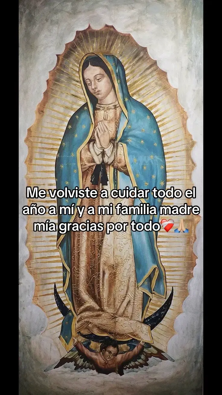 Gracias por cuidar a mi familia🙏🏼 #felizdiavirgencitadeguadalupe #bendiciones #paratii 