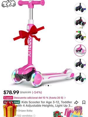 El mejor regalo para esta navidad 🎄🎄 #kids #scooter #kidsscooter #parati #patin #navidad #regaloscreativos #regalosdenavidad #fypシ #viraltiktok #TikTokShop #hasmeviral #comprasonline 