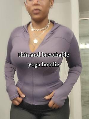 super fitted yoga hoodie #yogaoutfit #yksaix 