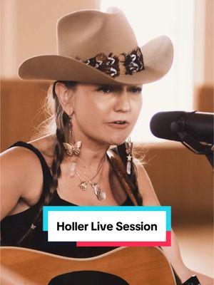 @Kelsey Waldon performs ‘Tall and Mighty’ for the Holler Nashville Sessions, presented by @montuckycoldsnacks 🤠🍻 📍Recorded at @riversiderevivalnashville, TN.  #ad #countrymusic #kelseywaldon #montuckycoldsnacks #holler #nashville 