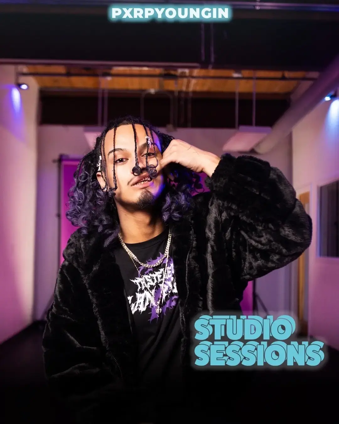 Tomorrow, it’s all about pxrpyoungin on Studio Sessions! 🔥 Be ready at 10AM EST—turn on notifications now so you don’t miss out! 🏡 #studiosessions 