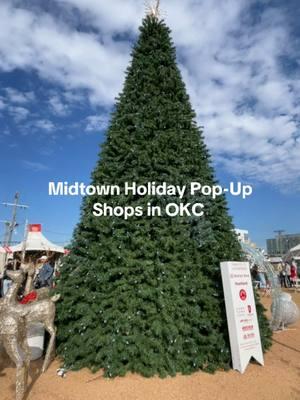 Midtown holiday pop-up shops in oklahoma city! Grab a drink and do your christmas shopping - or grab a fresh christmas tree. 🎄🎅🏼 #oklahomacity #okc #thingstodoinokc #thingstodoinoklahoma #okcinfluencer #travelok #christmasmarket #christmasbucketlist #christmasshopping #winteractivities #christmasactivities 