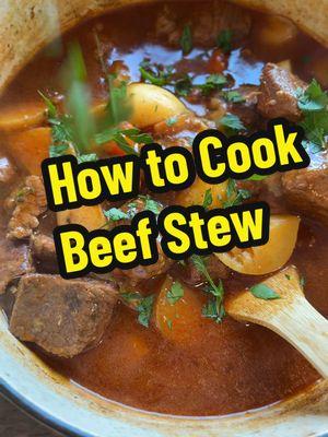 How to Cook Beef Stew #privatechef #tiktokchef #chefsoftiktok #momswhocookeveryday #beefstew #stew #winterrecipes #comfortfood #howtocook 