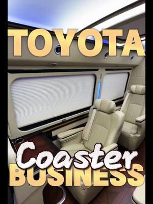 Enjoy the New Bespoke Highend Coaster from GGC #cartok #asmrcar #toyota #coaster #immersiveauto 