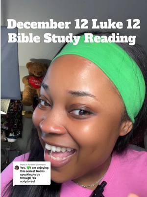 Replying to @Purpose #lukechallenge Jireh you are enough! Day 12 of 24 December Bible Study Reading the book of Luke. Christmas is just a week away so as I countdown to Christmas the daily verse scripture I have to share is luke 12:22 Do not worry about your life, what you will eat; nor about the body, what you will put on.  God is not done with you yet and he is more than able  #lifeasachristian #biblestudyideas #minivlogadayinmylife #vlogmasday12 #howtopray #jirehyouareenough #decemberbiblechallenge #blackgirlbiblestudy 