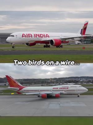 Air India 747 😢✈️ . . . #airindia #india #indian #boeing #boeing747 #b747 #747 #airindia747 #airbus #airbusa350 #a350 #350 #plane #planes #avgeek #avgeeks #aviation #aviationdaily #aviationfyp #fyp 