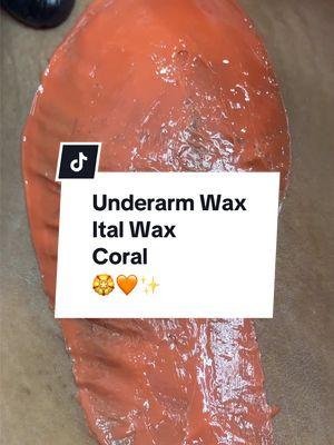 Underarm Wax 🧡 #underarmwax #italwaxcoral  #underarm #axilas #ceradeaxilas #hardwax #wax  #lasvegasesthetician  #CapCut 