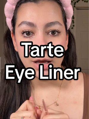 Tarte eye liner, tarte cosmetics delineador líquido, tarte delineador #Eyeliner #tartecosmetics #tarteeyeliner #tarte #makeupreview #whiteeyeliner #maquillajedeojos #tiktokshopcreatorpicks #ttstakeover #toptierdecember #tiktokshopholidayhaul #holidayhaul 