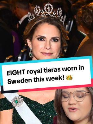 It was a #tiara lover’s DREAM in Sweden this week as the #royals brought out the BEST gor the 2024 Nobel Prize Gala 🤩👑 all the details on the historic jewrls worn by the #SwedishRoyals ✨ #royalty #royaljewels #royalstyle #royalfashion #royalexpert #crownprincessvictoria #princesssofia #queensilvia #princessmadeleine 