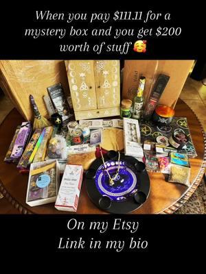 @Crystals, Candles And More Inc  #portsaintlucieflorida #stluciecounty #etsyshop #etsyseller #etsysmallbusiness #smallbusinessowner #SmallBusiness #TikTokShop #christmasgiftideas #mysterybox #witchyvibes #witchymysterybox 