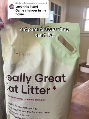 Replying to @Erislunastar Find out the answer to this MYSTERY question. Why are cat parents so obsessed with this specific cat litter? Well…it is really great. #catlitter #reallygreatcatlitter #bestcatlitter #tofucatlitter #tuftandpaw #catparents #catexperts 