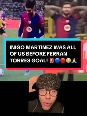 what all of us looked like after that first touch.. #fyp #fypシ #ferrantorres #inigomartinez #ferran #fcbarcelona #barca #dortmund #championsleague #viscabarca #relatable #footballtiktok #soccertiktok #barcelona #barcafanns #xyzbca #viral 