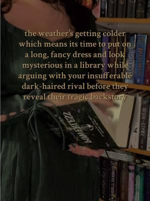 tis the season [dress: phoenix 24 in teal from linenniave] #linennaive #cottagecore #darkacademia #caitsbooks #darkcottagecore #fashion 