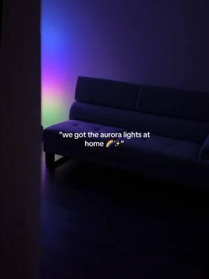 Told my bf I wanted to see the aurora lights for christmas and he said… #fy #foryou #fyp #eufy #eufyhome #lights #Home #aurora #christmas #tiktokshopholidayhaul 