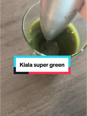 This is cheaper too! So yummy! #kiala #kialanutrition #kialasupergreen #greendrink #energy #goodmorning 