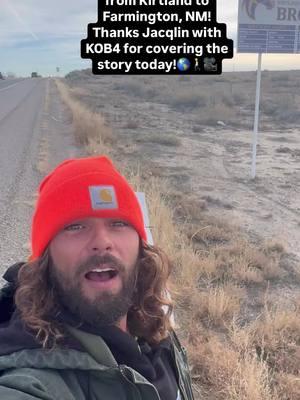 Time to get on the grind! 12 miles to walk from Kirtland to Farmington, NM! Thanks Jacqlin with KOB4 for covering the story today!🌎🚶🎥 God bless you all, and never forget, everybody, that You Matter and We Do Recover!! 🙏❤️ 68 months drug free! 6,574 miles walked! Day 636 Walking Across America (to all of the four different corners) for Mental Health Awareness and Recovery!  Fundraising for the amazing Non Profit Addict II Athlete!! $2,209/$50,000 raised so far! https://donorbox.org/a-walking-testimony-fundraiser #AWalkingTestimony #WalkingAcrossAmerica  #WalkingAmerica  #MentalHealthAwareness #Recovery #YouMatter #WeDoRecover #AddictIIAthlete #Arizona #NavajoCounty #Kayenta #Utah #MonumentValley #ForrestGumpPoint #Bluff #BluffUtah #Aneth #FourCornerMonument #Colorado #NewMexico #Shiprock #Farmington #Cuba #Albuquerque #Travel #Nature #Exercise 