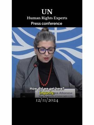 #UN #HumanRights #pressconference #unitednations #falastineyes 